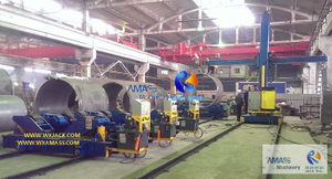 High Quality And Efficient SAW Automatic Welding Center for Tank Industry