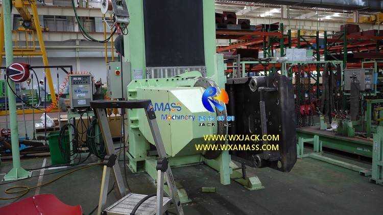 1.2Ton L Type Hydraulic Elevating And Electric Revolving Welding Positioner with Chuck